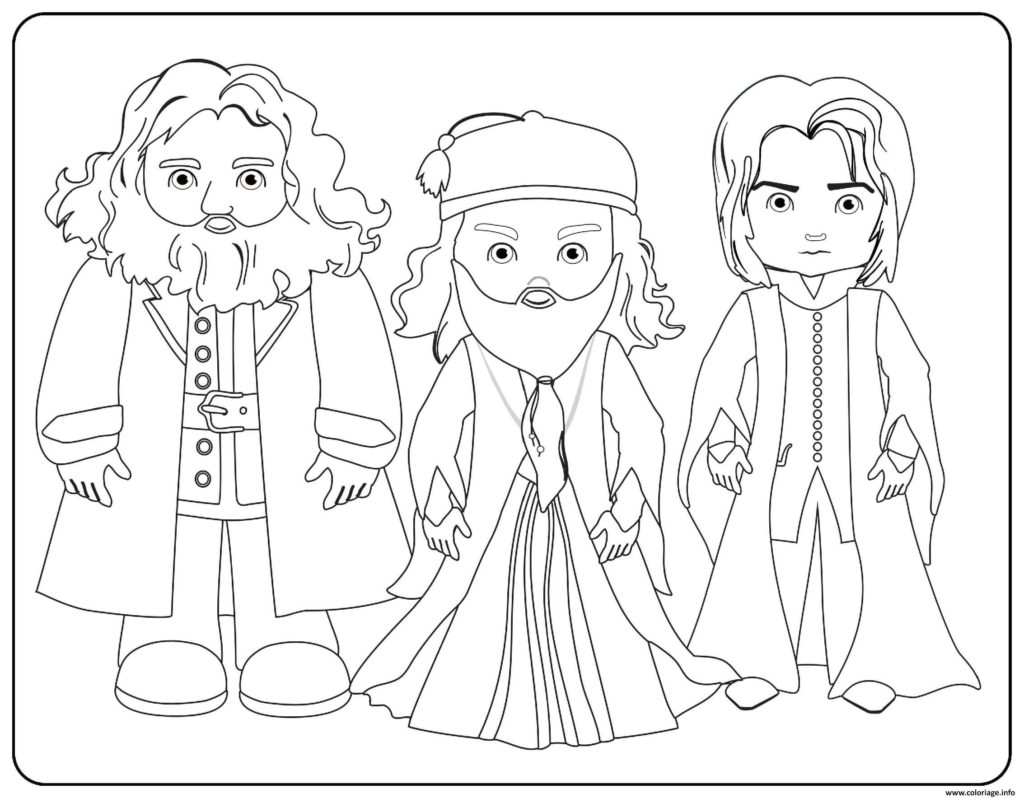 Les meilleurs coloriages Harry Potter à imprimer – Univers-Potter.fr