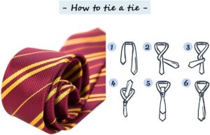 Noeud de cravate Harry Potter